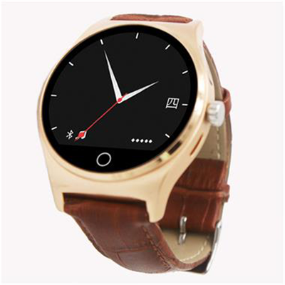 

Healty Smart Watch Phone Pedometer with Touch Screen Leather Strap Bluetooth 40 Speaker