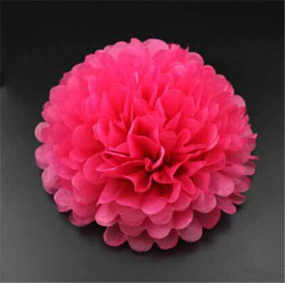 

25cm Craft Paper Tissue Ceiling Decor Wall Decor Hanging Paper poms Flower Ball Wedding Party Outdoor Decoration Flower