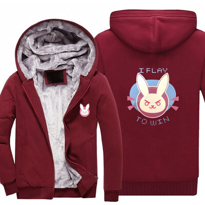 

2018 New USA SIZE To Win DAVLAY Men Winter Autumn Hoodies pattern Fleece Coat Baseball Uniform Sportswear Jacket wool