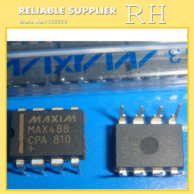 

100pcs/lot MAX488 MAX488EPA MAX488CPA DIP-8 transceiver