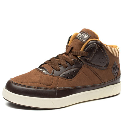 

PLAYBOY brandFashional&leisureHigh top Warmth retention with soft nap&cottonThicken snowbootsMens shoes