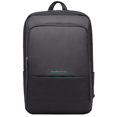 

New beauty / Samsonite new shoulder bag men and women backpack simple business casual computer bag 14 inch I82 * 09001 black