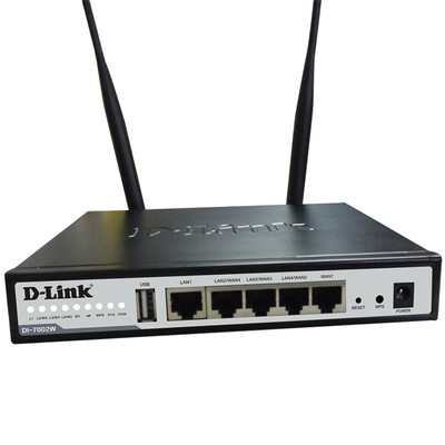 

D-Link dlink DI-7002W 300M Управление поведением в Интернете интеллектуальное управление vpn корпоративный беспроводной маршрутизатор