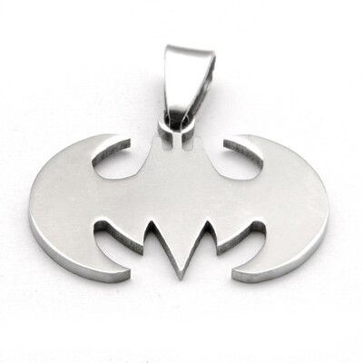 

Hpolw fashion jewelry boutique Batman Pendant - 23 inches Chain