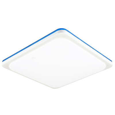 

[Jingdong Supermarket] Foshan Lighting (FSL) LED Ceiling Light Square Modern Simple Living Room Light Three-color Dimming 35W Yaxin Blue