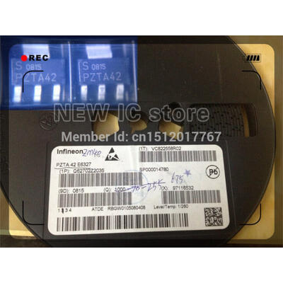 

Free Shipping One Lot 10PCS PZTA42 TRANS AMP NPN GP 300V SOT-223 PZTA42 original