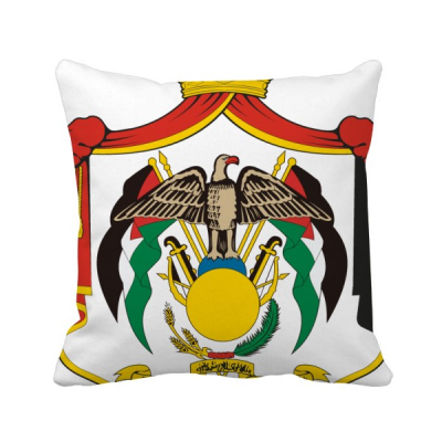 

Jordan National Emblem Country Square Throw Pillow Insert Cushion Cover Home Sofa Decor Gift