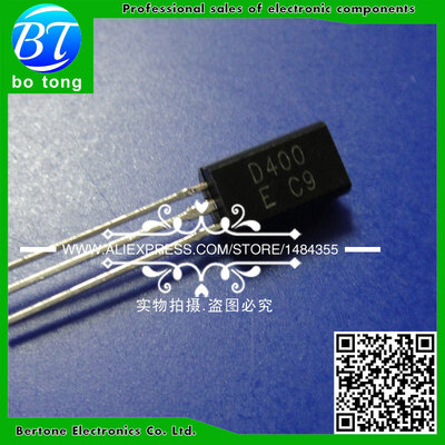 

Free shipping TO-92L Original 2SD400-E 2SD400 D400 10pcs NPN Transistor