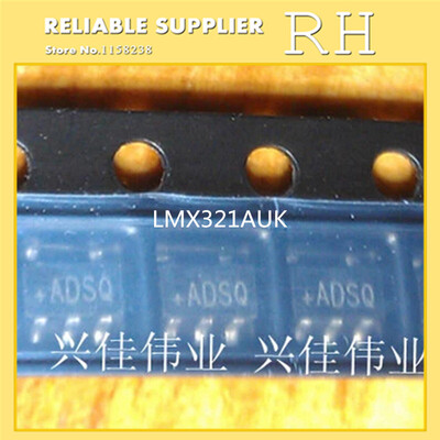 

100pcs/lot LMX321 LMX321AUK+T ADSQ SOT-153 Operational Amplifier