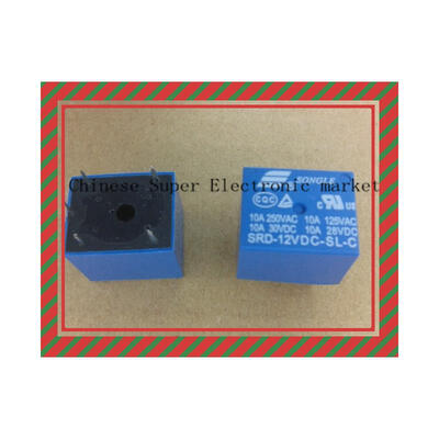 

50pcs 12V SRD-12VDC-SL-C PCB Type
