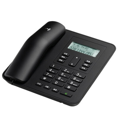 

Motorola (Motorola) CT310C Веревка фиксированной телефонной линии Caller ID без батареи в европейском стиле моды большой экран проводной домашний офис бизнес стационарный (белый)
