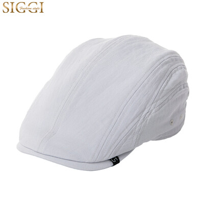 

Siggi CM99012 hat mens four seasons Korean version of the tide fashion forward solid color outdoor cap gray 58CM