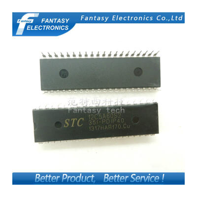 

10PCS STC12C5A60S2-35I-PDIP40 DIP40 STC12C5A60S2-35I DIP STC12C5A60S2 MCU new and original Free shipping