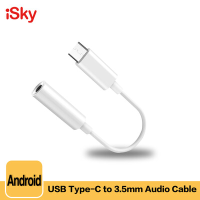 

USB C Audio Adapter USB Type-C to 3.5mm Female iSky Original