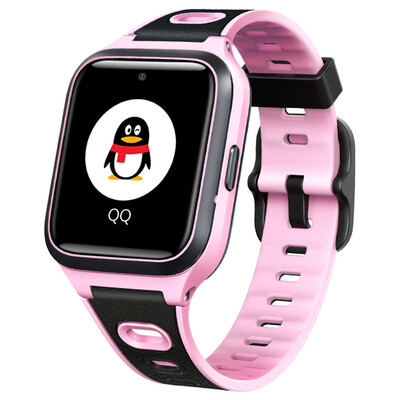 

Xiao Xun millet ecological chain 4G children&39s phone watch X1 double strap gift box version 360 GPS positioning children&39s positioning mobile phone smart watch band men&39s pink