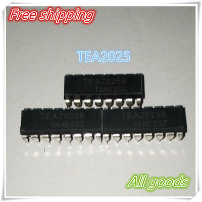

10pcs/lot free shipping TEA2025 TEA2025B A2025 (9-12V) DIP-16 Audio power amplifier Integrated circuit good quality and ROHS