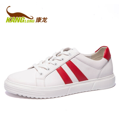 

Kang Long trend Korean leisure student sports white shoes black white 283112008 39 yards