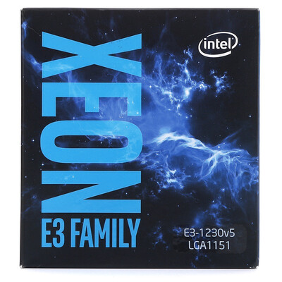 

Intel (Intel) Xeon quad-core E3-1230v5 1151 interface boxed CPU processor