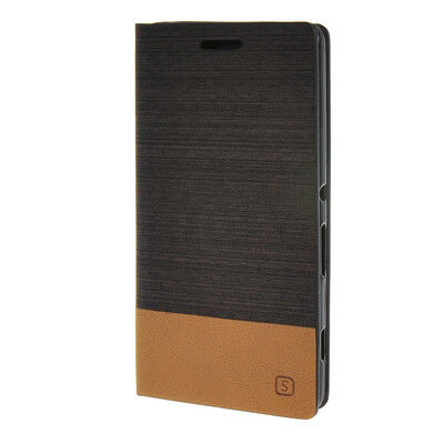 

MOONCASE ЧЕХОЛ ДЛЯ Sony Xperia C4 Leather Wallet Flip Card Holster Pouch Stand Back coffee