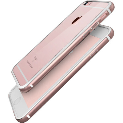 

ESR iPhone6 ​​ 6s Mobile Phone Cases Cases 47 inch Apple 6S Mobile Phone Cases Metallic Frame Shockproof Shell Original Smooth Series Rose Gold - Transparent Backplane