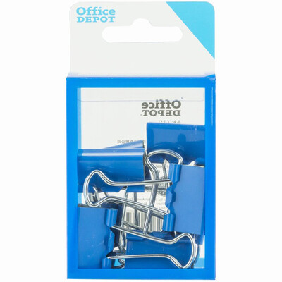 

Ondi office officedepot long tail clip ticket folder dovetail clip anti-tail clip 32mm pink 8 box DBC113-P