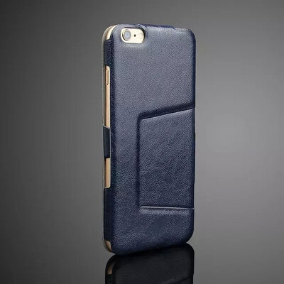 

к 2015 году супер тонкие пу кожа флип мити покрытия для Apple iPhone 6 плюс качество роскошный классический простота личи зерна