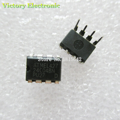 

10PCSLot AT24C04 24C04 24C04BN DIP-8 IC Chip New Original Wholesale Electronic
