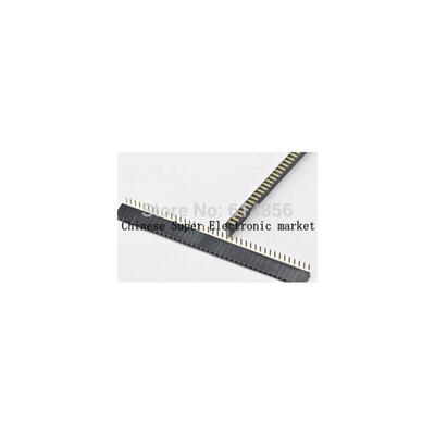 

10pcs 1x40 Pin 2.54mm Right Angle Single Row Female Pin Header Connector
