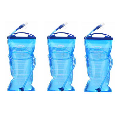 

Сумка для хранения воды KIMLEE 1.5L Открытый складной портативный велосипедный кемпинг для рюкзака для воды