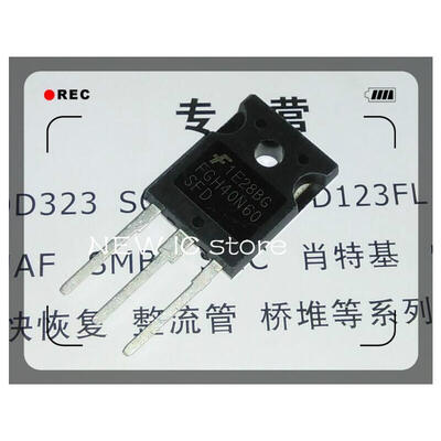 

Free Shipping 5pcs/lot FGH40N60SFD FGH40N60 40N60 TO-247 100%NEW IC