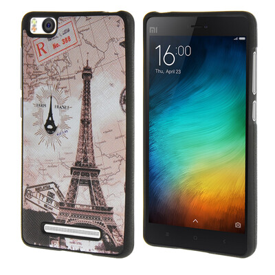 

MOONCASE Eiffel Tower Flexible Soft Gel TPU Silicone Skin Slim Durable Case Cover for XiaoMI Rice 4i M4i M4I