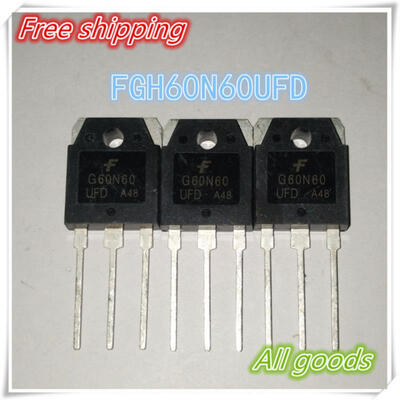 

FREE SHIPPING 60N60 FGH60N60 FGH60N60UFD TO247 5PCS in Stock
