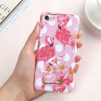 

Мода Фламинго Товары для птиц Жесткий Матовая Пластик крышка для iphone 6 6s ультра тонкий Телефонные Капа чехол для IPhone 7 8