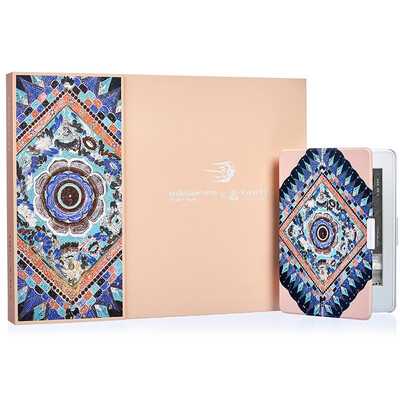 

Kindle Paperwhite X Dunhuang Design Institute Co-branded Защитные чехлы - Цветущий зеленый + новый Kindle Paperwhite Белый комплект подарков