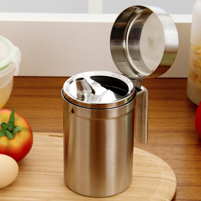 

[Jingdong супермаркет] Run Europe Тетсуя Ойлер 550ml 304 нержавеющая сталь крышка ручка lecythus