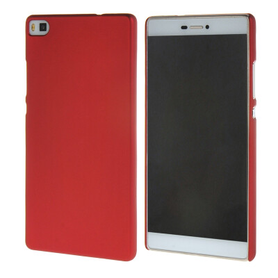 

MOONCASE Huawei P8 Case Hard Rubberized Rubber Back Case Cover for Huawei Ascend P8 Red