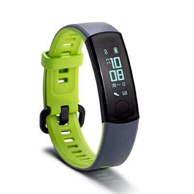 

HONOR Band 3 Two-color version Water Resistance Heat Rate TrackingSleep monitoringGray