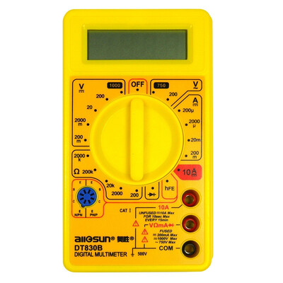 

Digital LCD Meter Ohm Voltmeter Ammeter Voltage Tester Multi-function