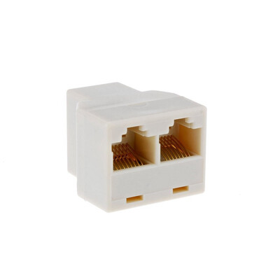 

RJ45 Splitter 1to2 Way LAN Network Ethernet Adapter High Quality