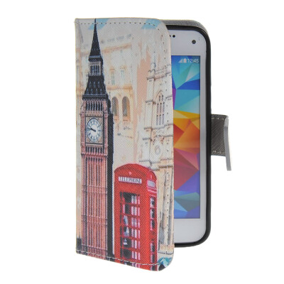 

MOONCASE Pattern Style Leather Side Flip Wallet Card Slot Pouch Stand Shell Back Case Cover For Samsung Galaxy S5 Mini