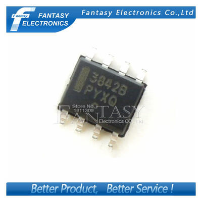 

10PCS UC3842BD1R2G SOP8 UC3842B SOP UC3842 SMD 3842B new&original IC free shipping