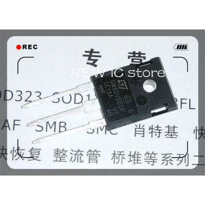 

Free Shipping 50PCS STGW60V60DF GW60V60DF TO-247 IGBT600V 60A