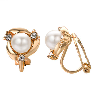 

Yoursfs Clip серьга Ivory pearl Круглые серьги без пронзительного клипа на серьгах для девочки