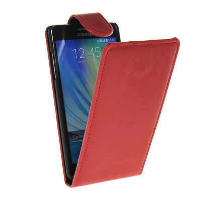 

MOONCASE Smooth skin Leather Bottom Flip Pouch чехол для Samsung Galaxy A5 Red