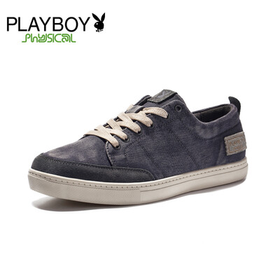 

PLAYBOY brandNewKorean styleFashionalLeisurePlain canvasMens shoes