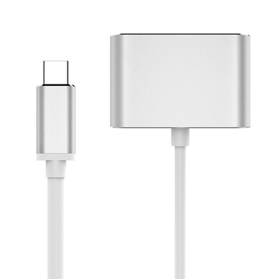 

ON HTY1005SI Type-C HDMIVGA Converter USB-C Docking Adaptor Adapter Data Cable Apple MacBook Docking Projector