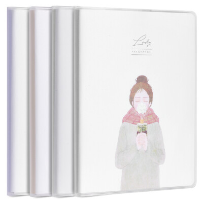 

Deli deli 4 16K96 dream girl series soft copybook rubber sleeve notebook notebook T1696