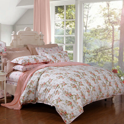 

FUANNA print cotton bed set/bed kit (duvet cover/bedsheet/pillowcase