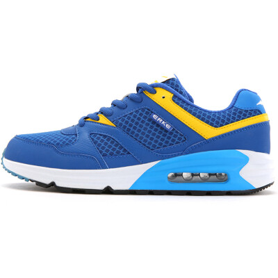 

[Jingdong supermarket] Erke running shoes couple air cushion retro men casual running shoes 51115220029 gemstone blue / golden 39 yards