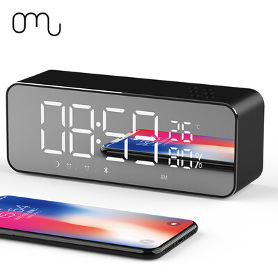 

Omu N2 Smart Dual Speaker Bluetooth Динамик Зеркальная сигнализация Беспроводная открытая мини-звуковая карта Портативный настольный компьютер Компьютерный автомобильный рабочий сабвуфер Радио Dark Grey